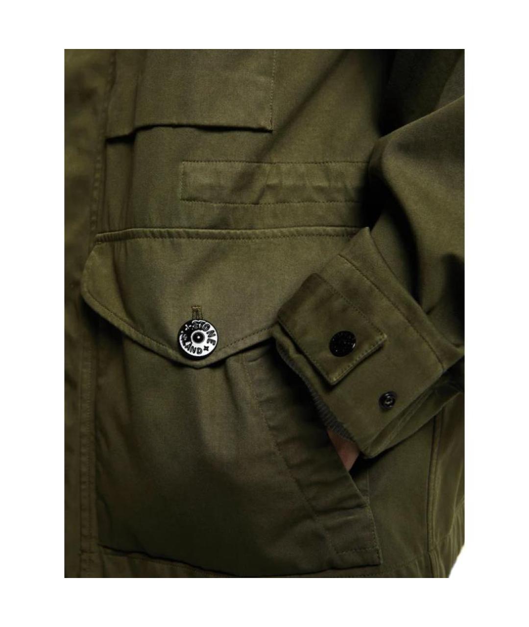 STONE ISLAND Зеленая куртка, фото 5
