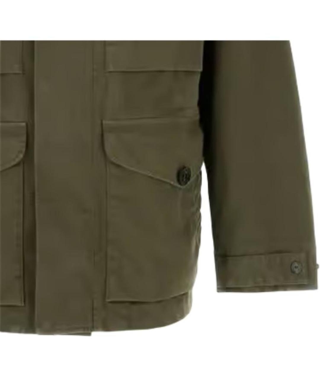 STONE ISLAND Зеленая куртка, фото 3