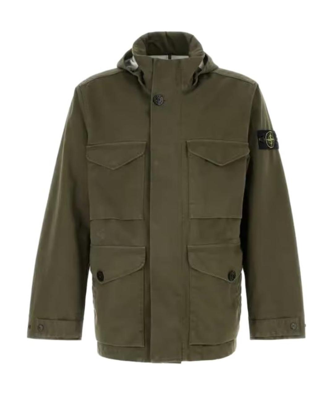 STONE ISLAND Зеленая куртка, фото 1