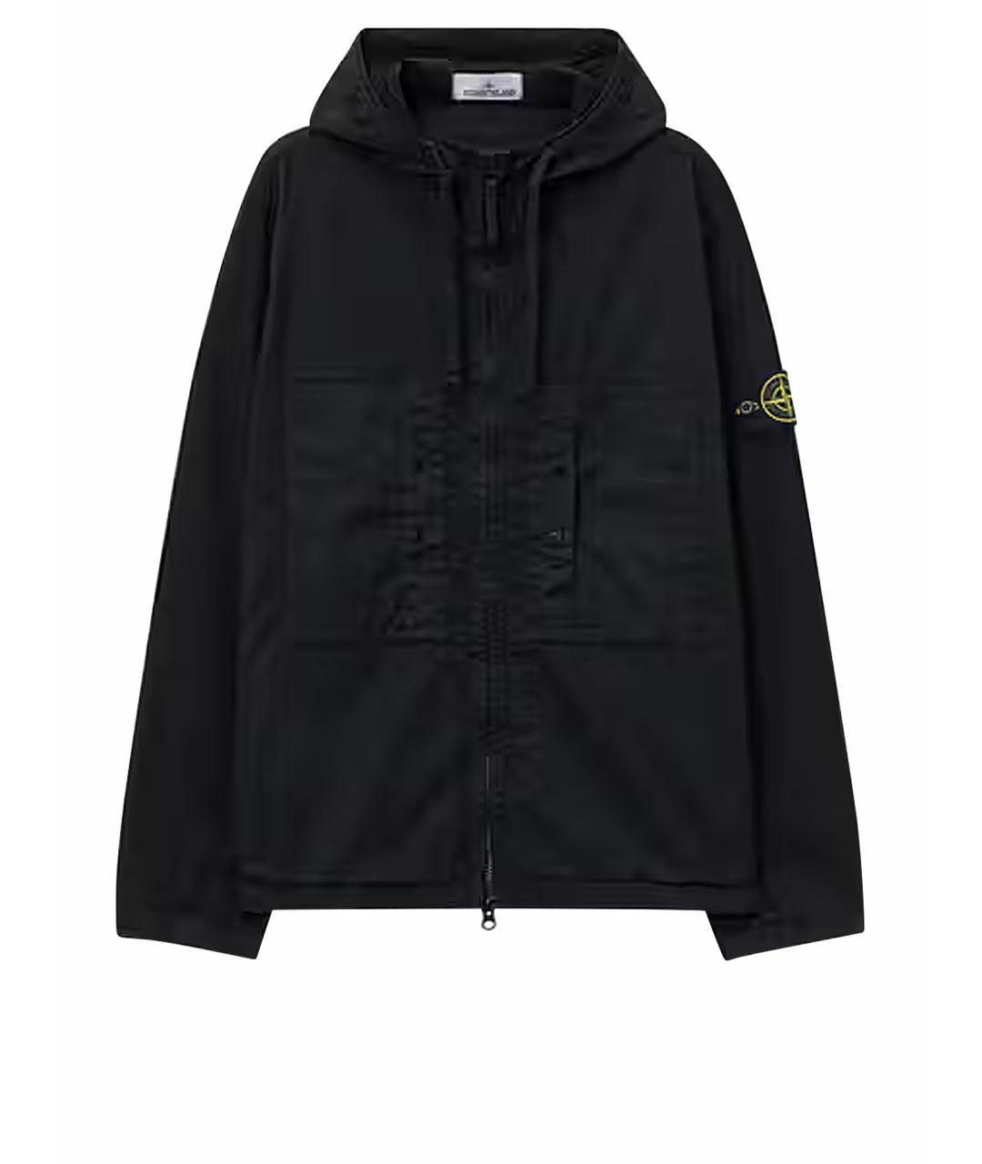STONE ISLAND Черная куртка, фото 1