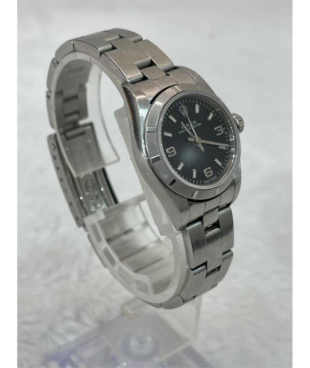 ROLEX Серебряные металлические часы, фото 3