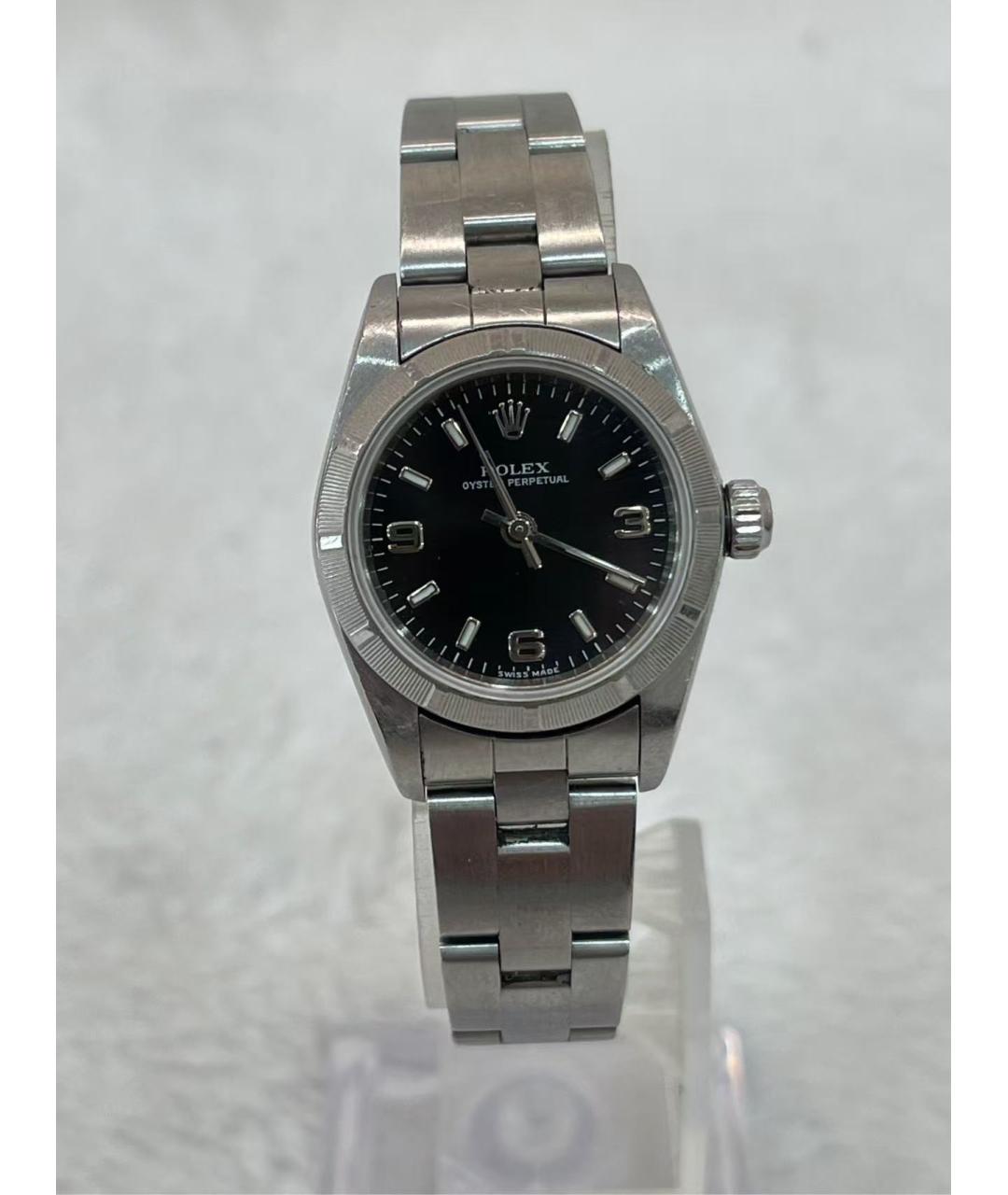 ROLEX Серебряные металлические часы, фото 2