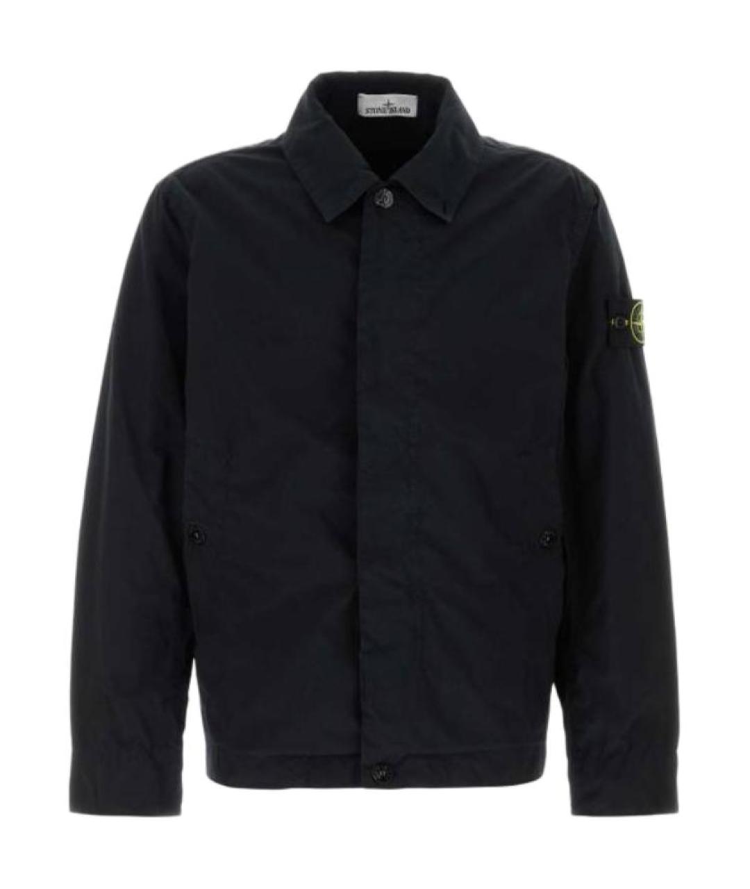 STONE ISLAND Темно-синяя куртка, фото 1