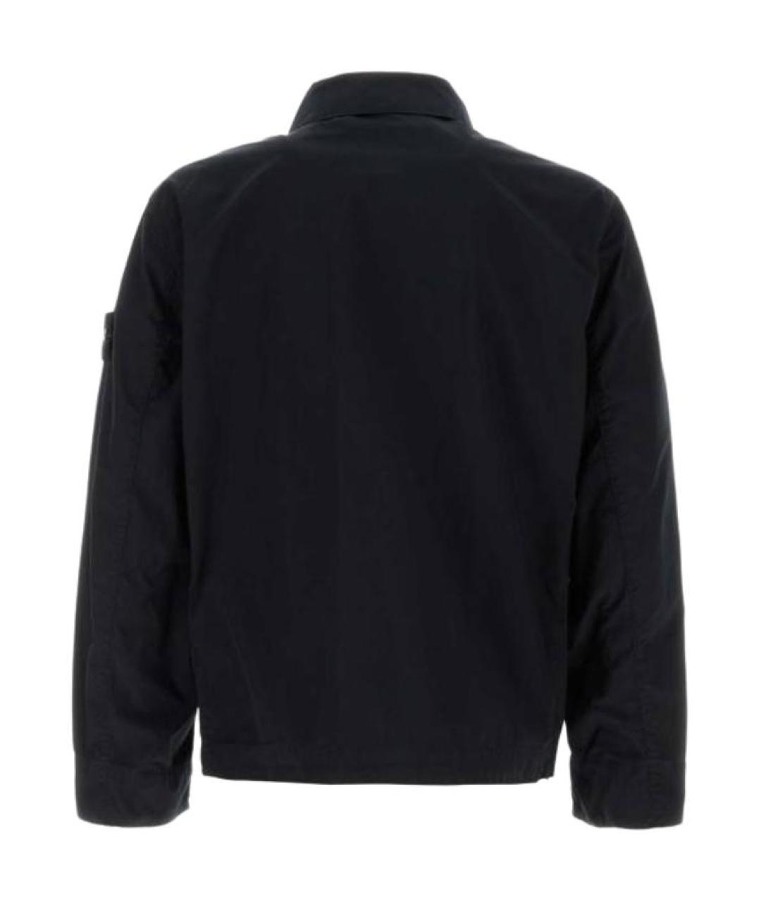 STONE ISLAND Темно-синяя куртка, фото 2