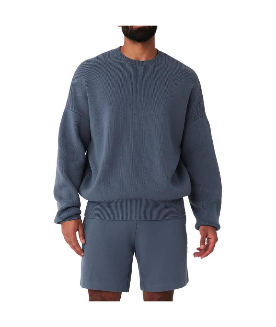 ALO YOGA Синий джемпер / свитер, фото 3