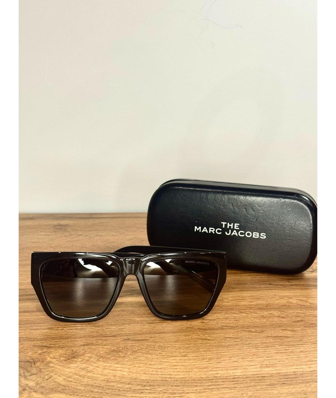 MARC BY MARC JACOBS Черные пластиковые солнцезащитные очки, фото 5