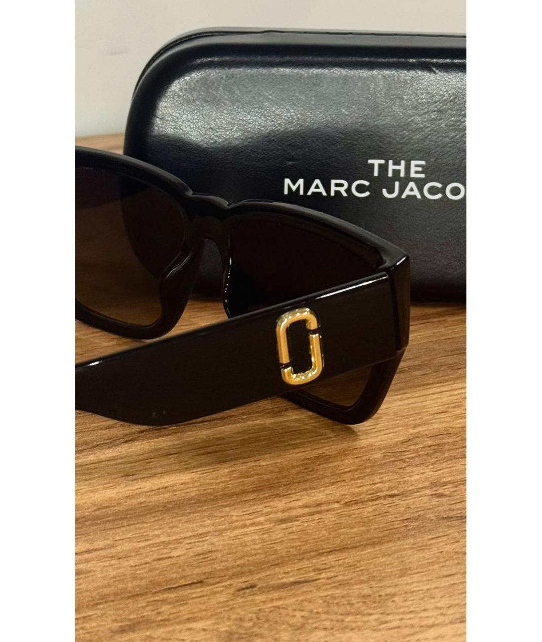 MARC BY MARC JACOBS Черные пластиковые солнцезащитные очки, фото 3