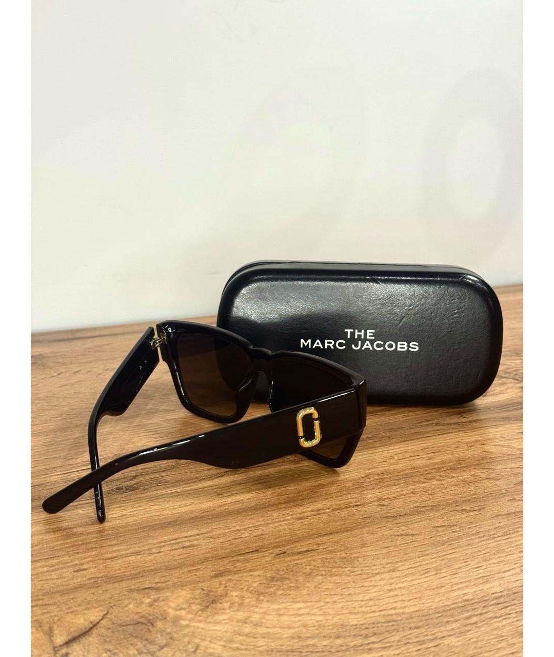 MARC BY MARC JACOBS Черные пластиковые солнцезащитные очки, фото 2