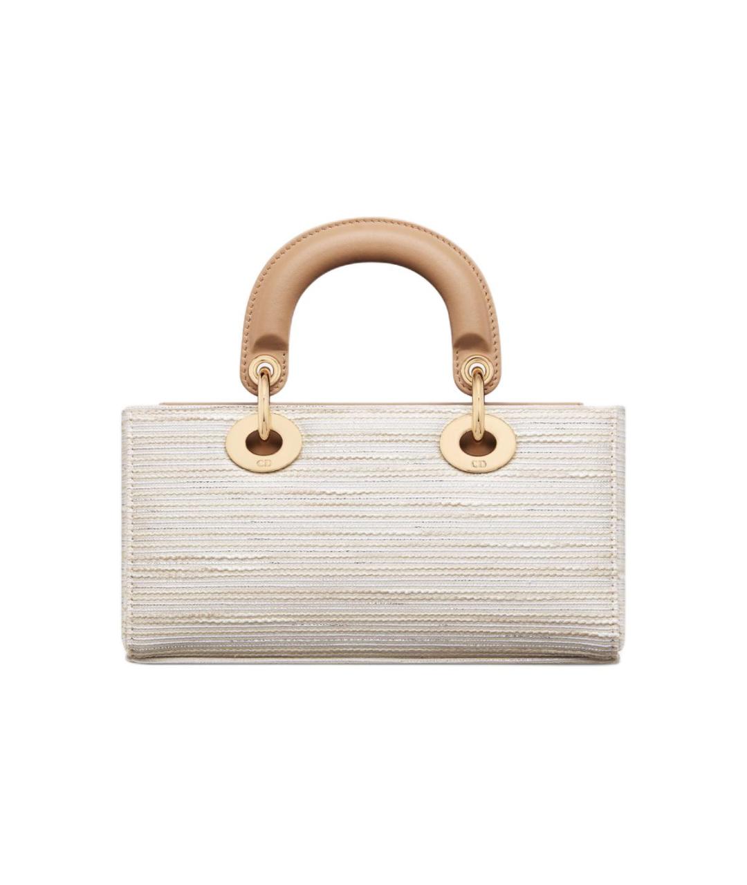 CHRISTIAN DIOR Бежевая сумка через плечо, фото 5