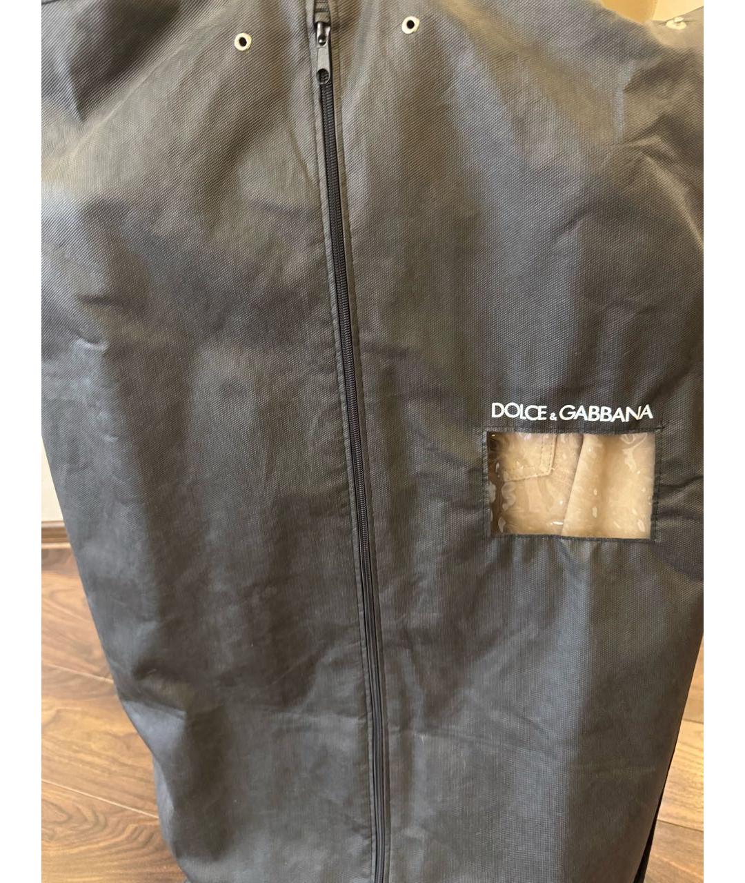 DOLCE&GABBANA Бежевый замшевый жакет/пиджак, фото 5