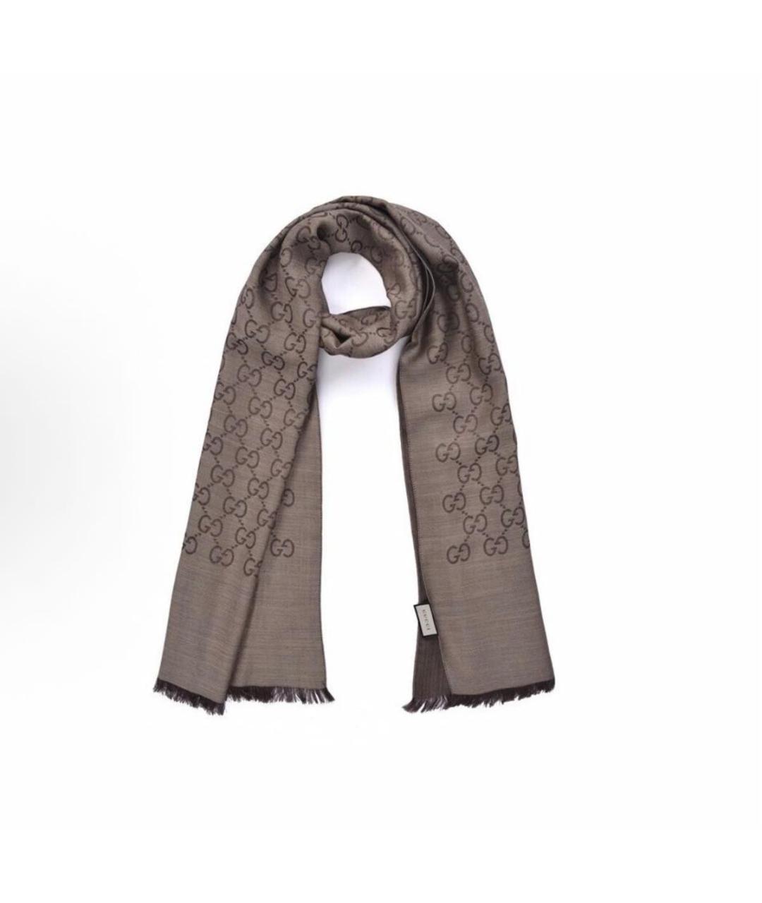 GUCCI Шерстяной шарф, фото 1