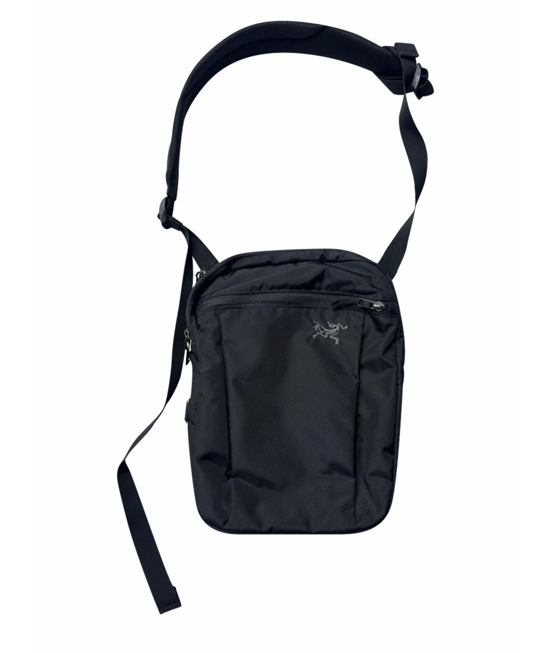 ARCTERYX Черная синтетическая барсетка, фото 1