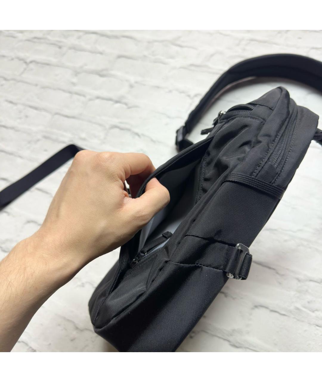 ARCTERYX Черная синтетическая барсетка, фото 5