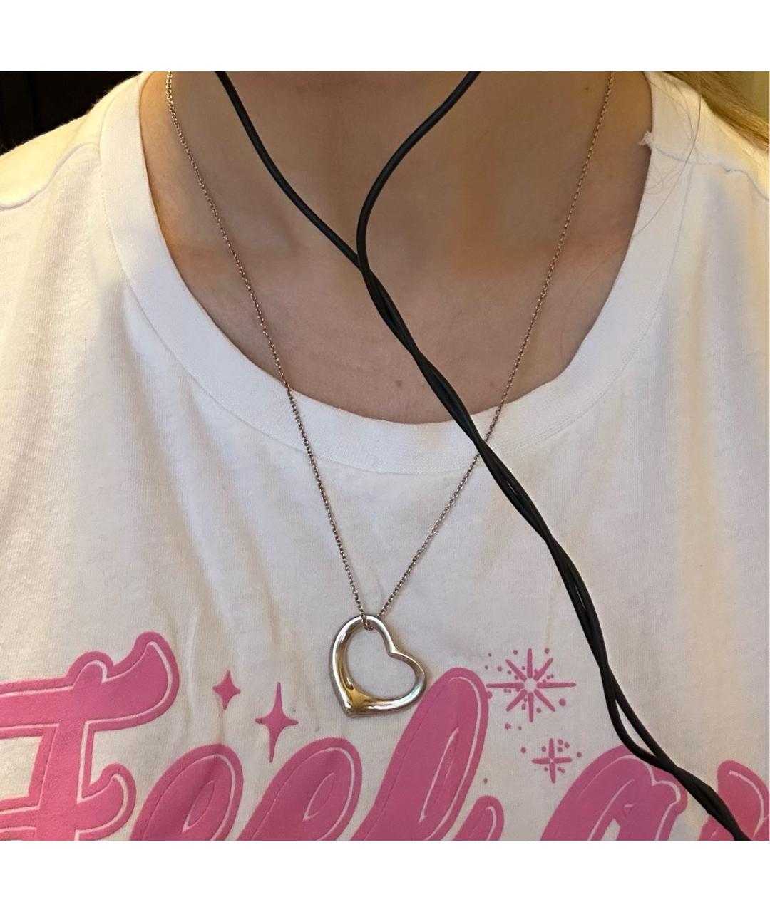 TIFFANY&CO Серебряная серебряная подвеска, фото 5