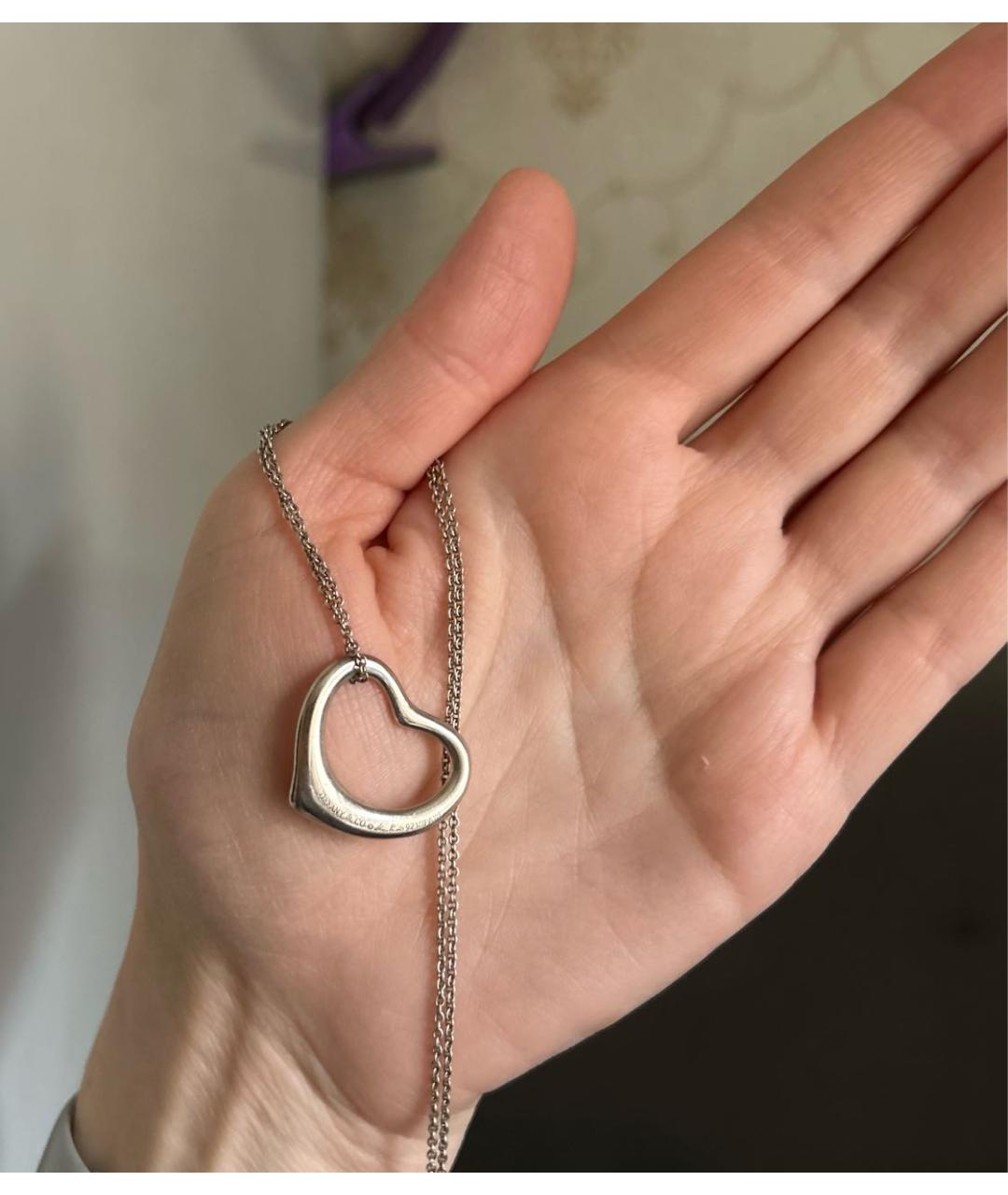 TIFFANY&CO Серебряная серебряная подвеска, фото 3