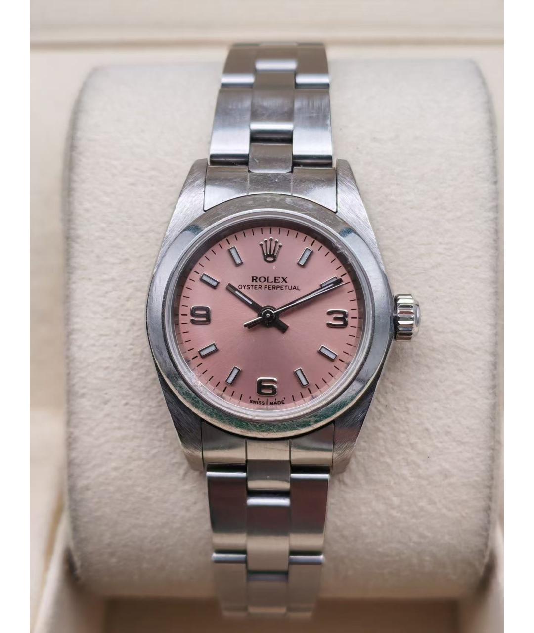 ROLEX Розовые часы, фото 2
