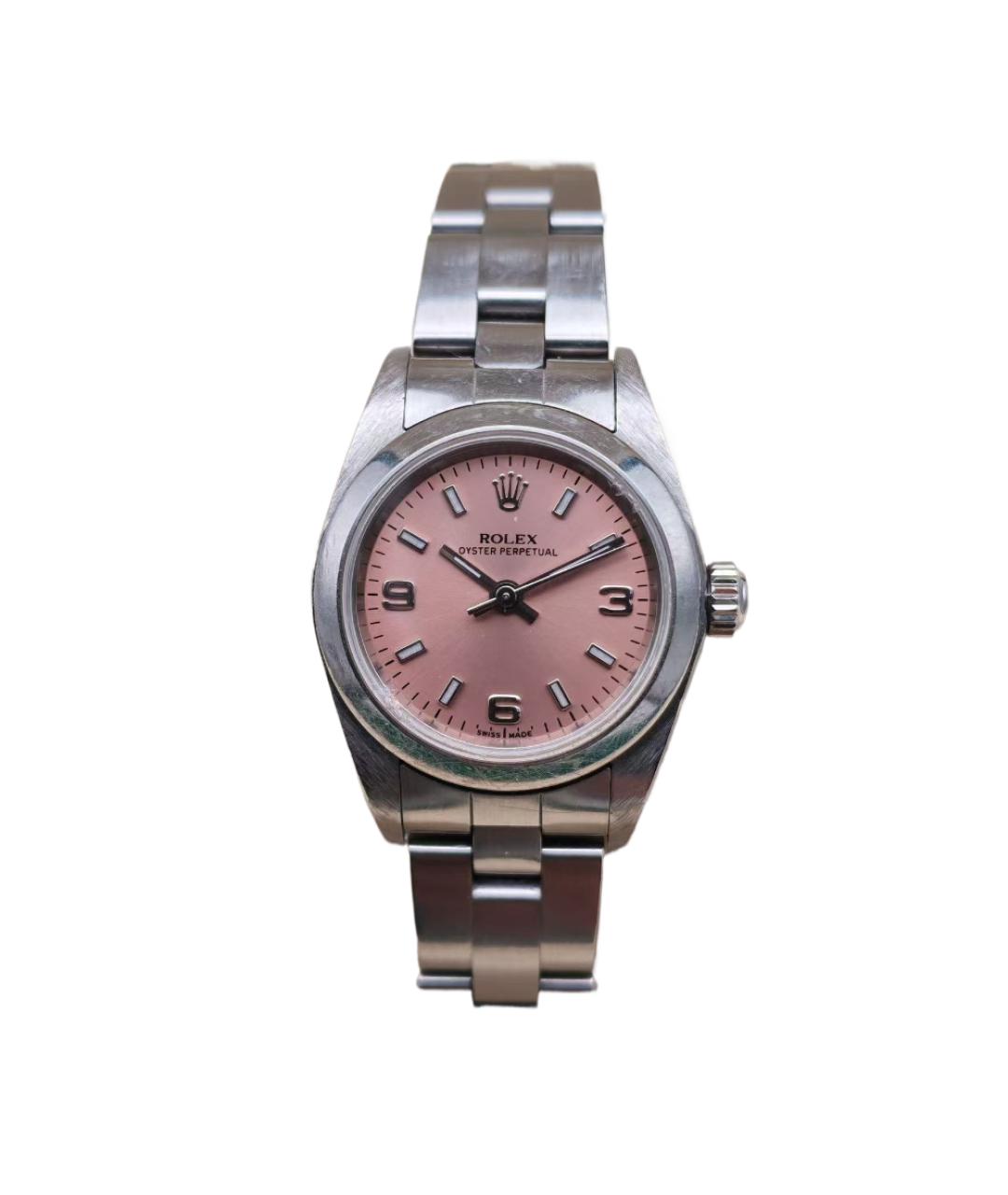 ROLEX Розовые часы, фото 1