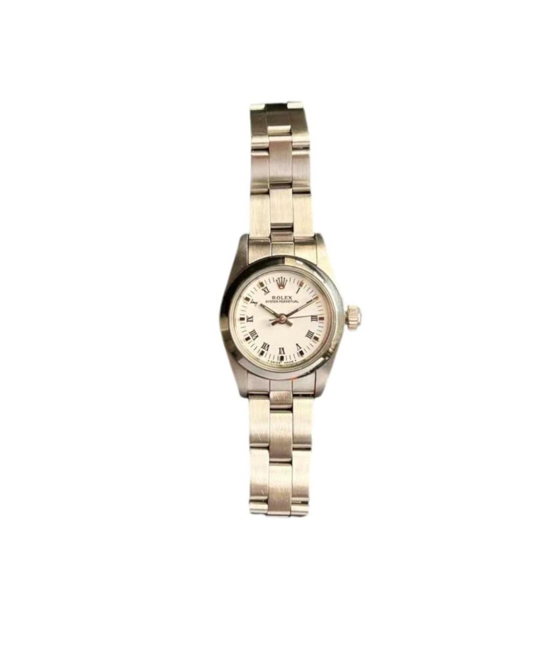 ROLEX Серебряные часы, фото 1