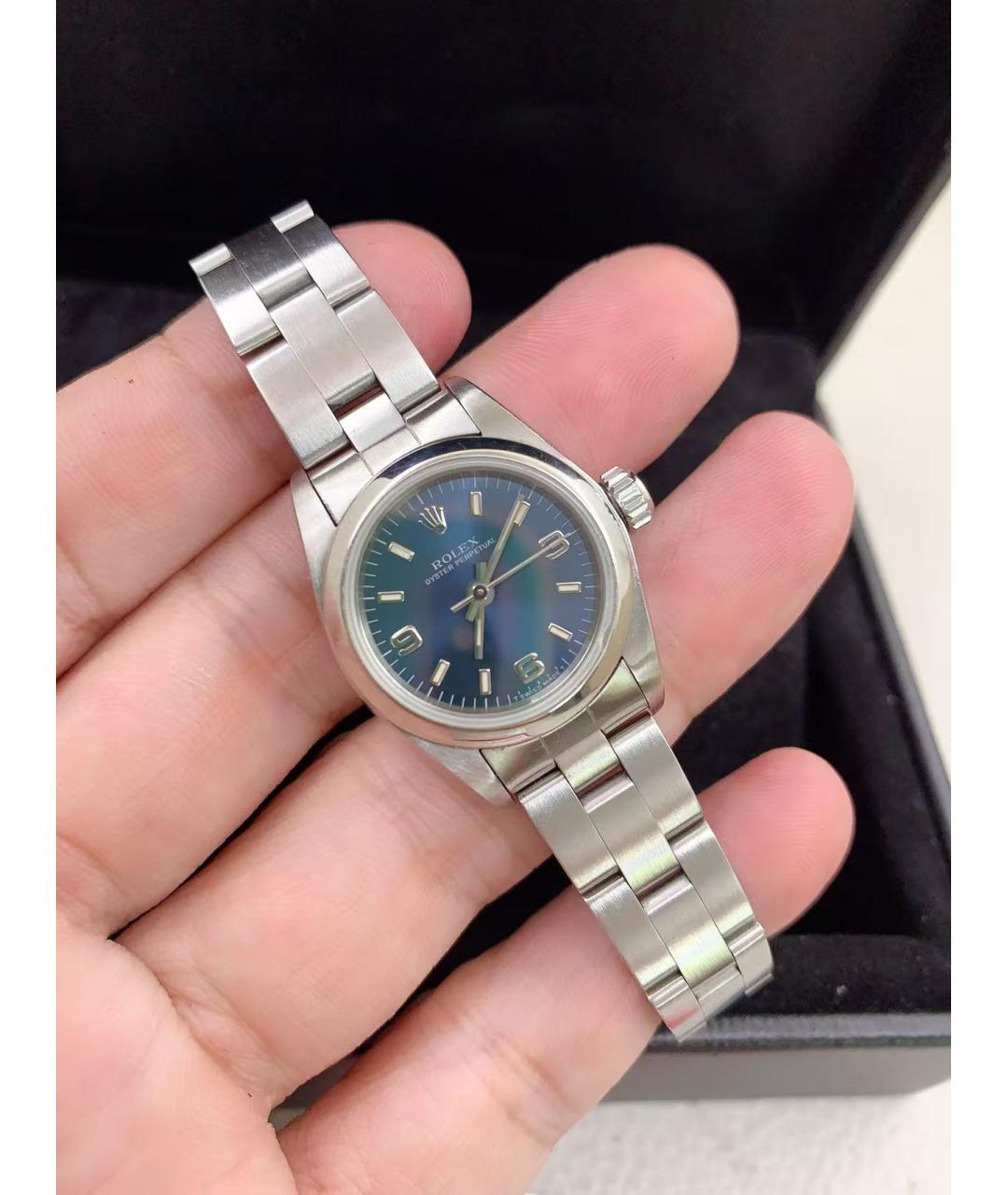 ROLEX Серебряные часы, фото 9