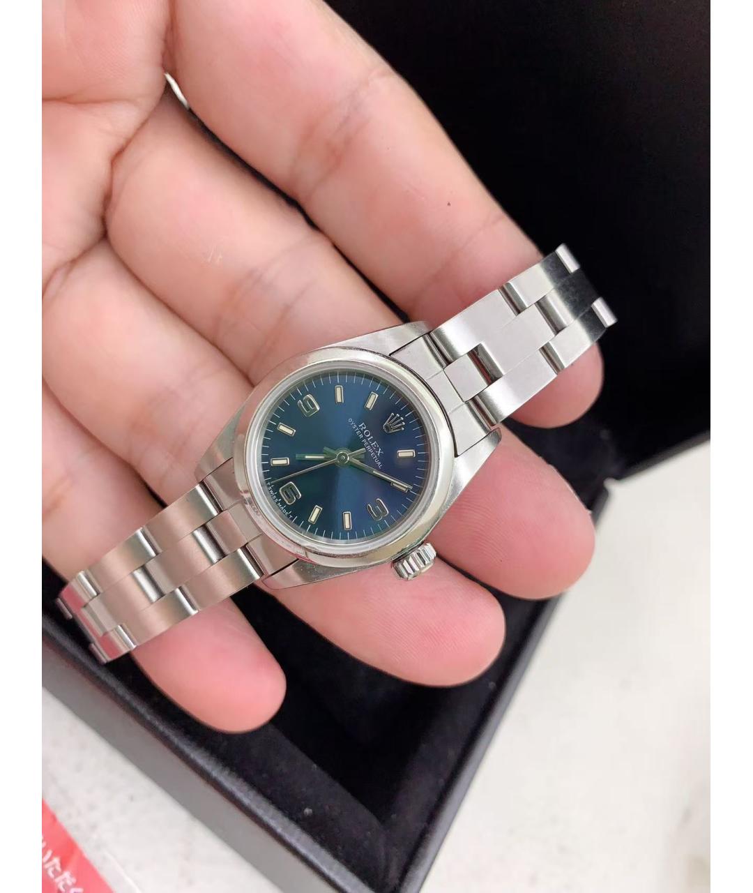 ROLEX Серебряные часы, фото 4