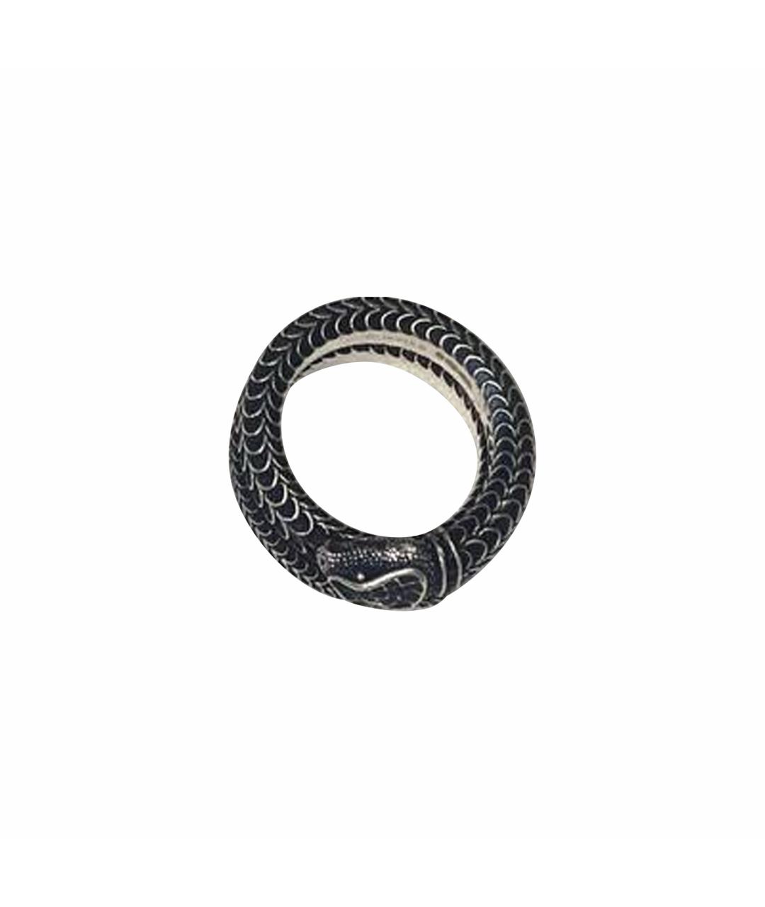 GUCCI Серебряное серебряное кольцо, фото 1