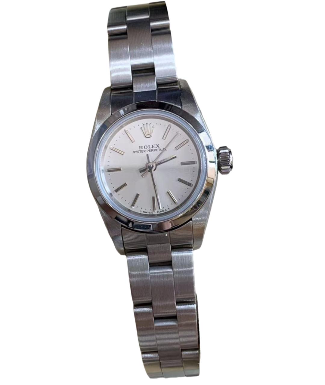 ROLEX Серебряные часы, фото 1