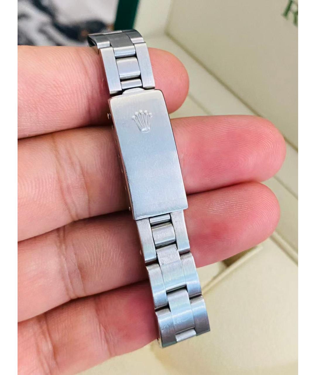 ROLEX Серебряные часы, фото 6
