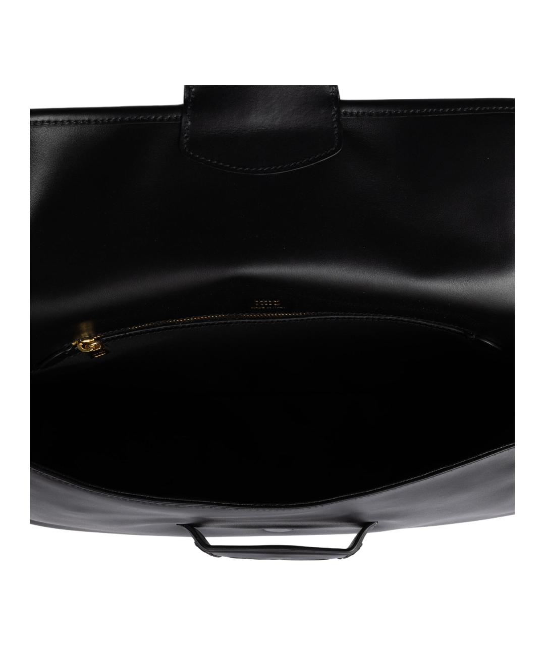 MIU MIU Черная кожаная сумка через плечо, фото 4