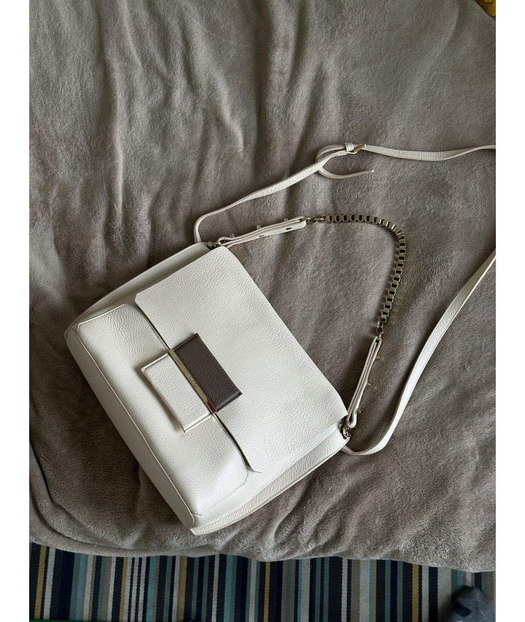FURLA Бежевая кожаная сумка тоут, фото 2