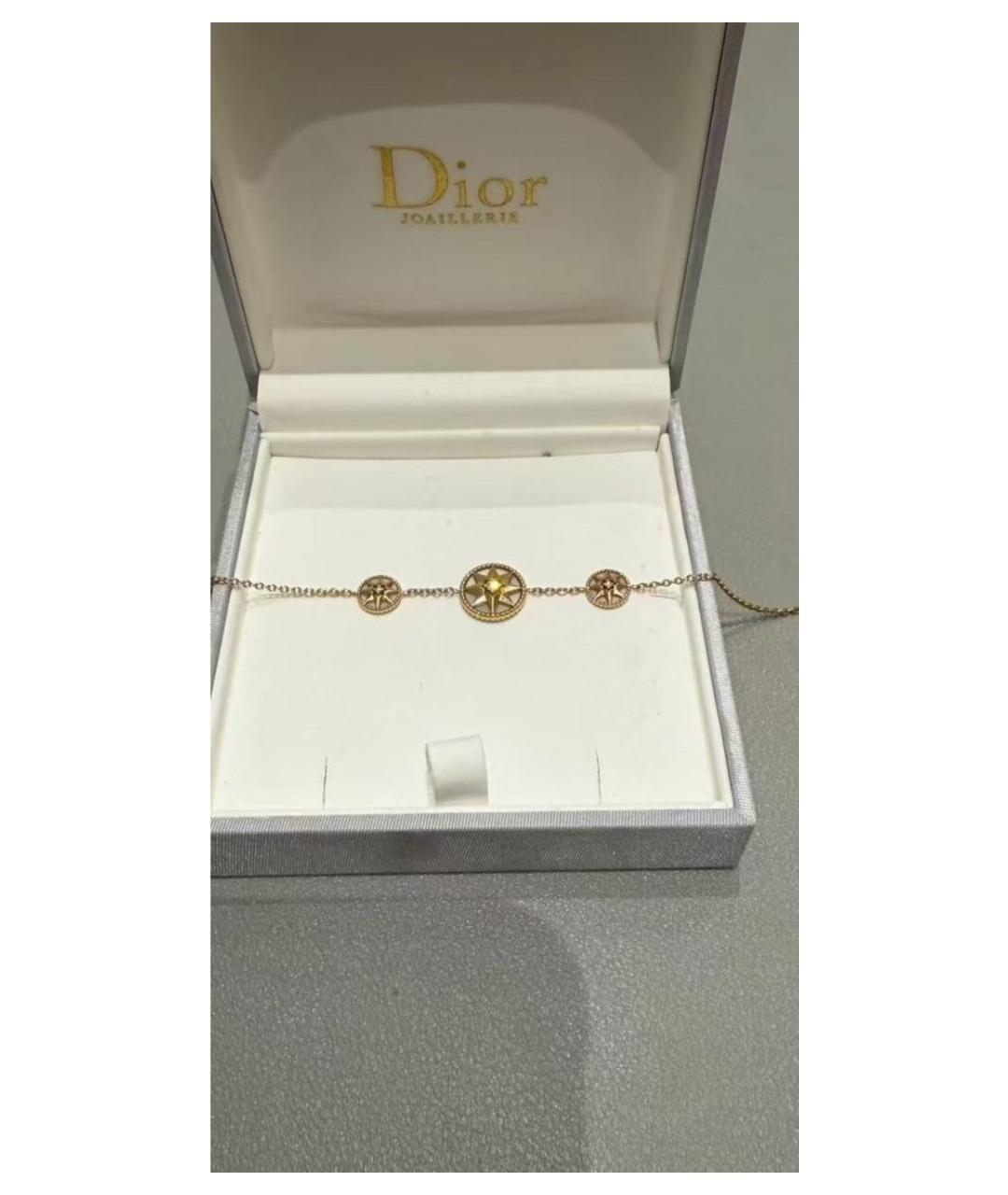 CHRISTIAN DIOR Золотой браслет из желтого золота, фото 2