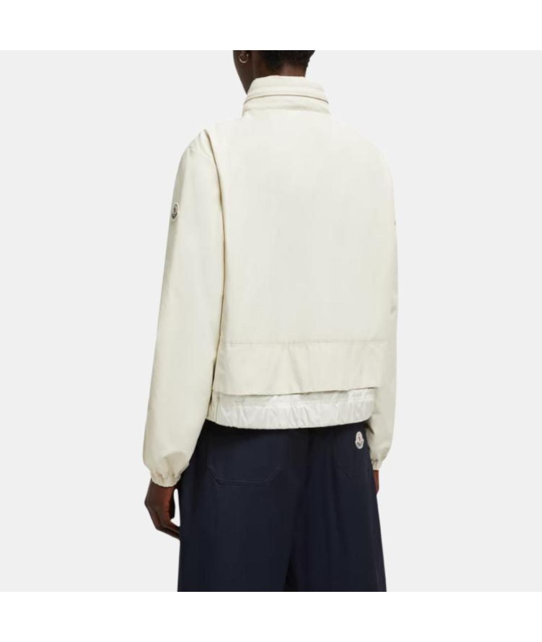 MONCLER Белая куртка, фото 4