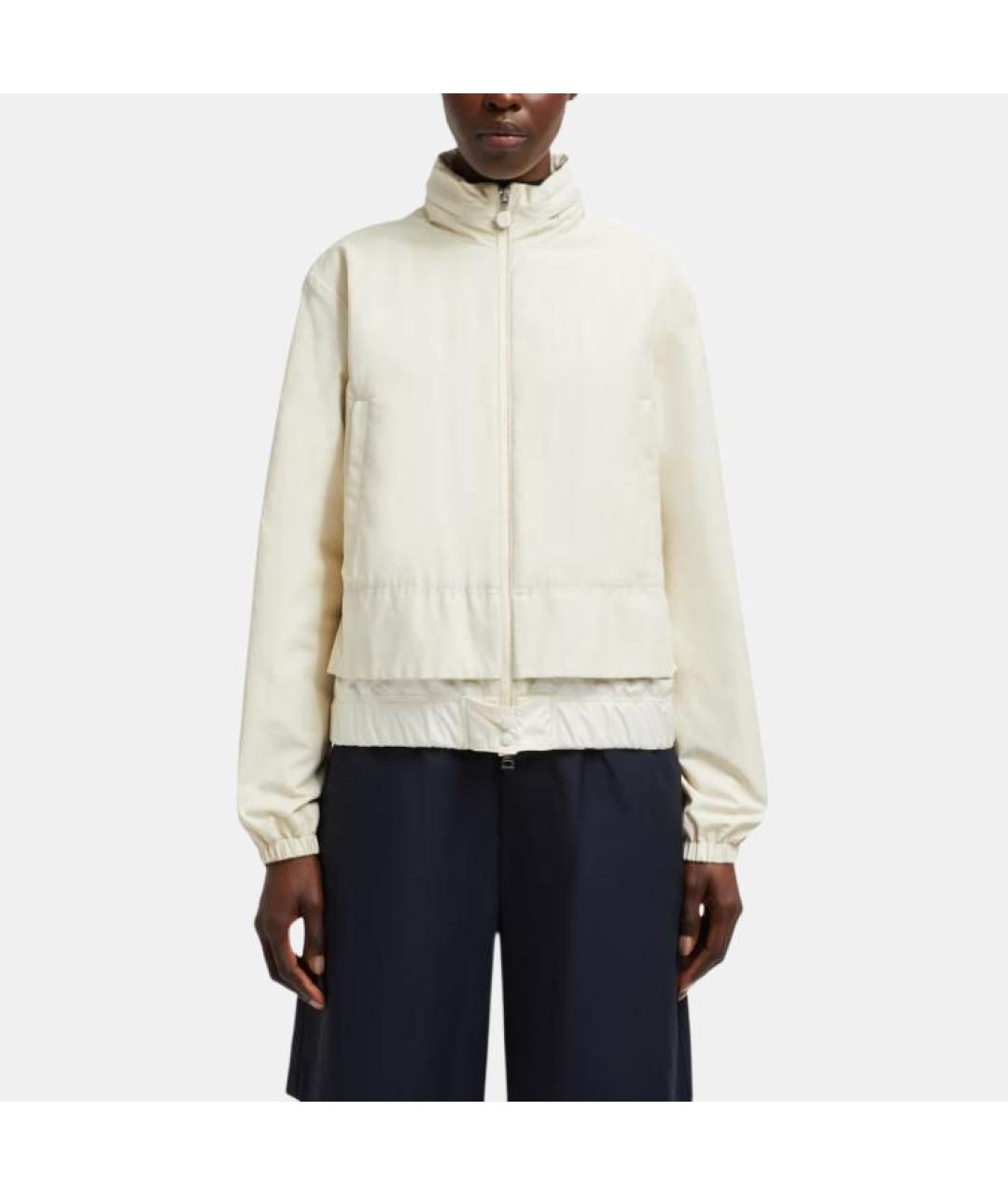 MONCLER Белая куртка, фото 2