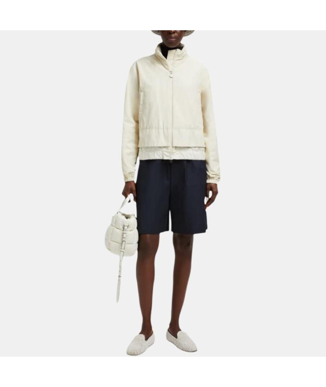 MONCLER Белая куртка, фото 3