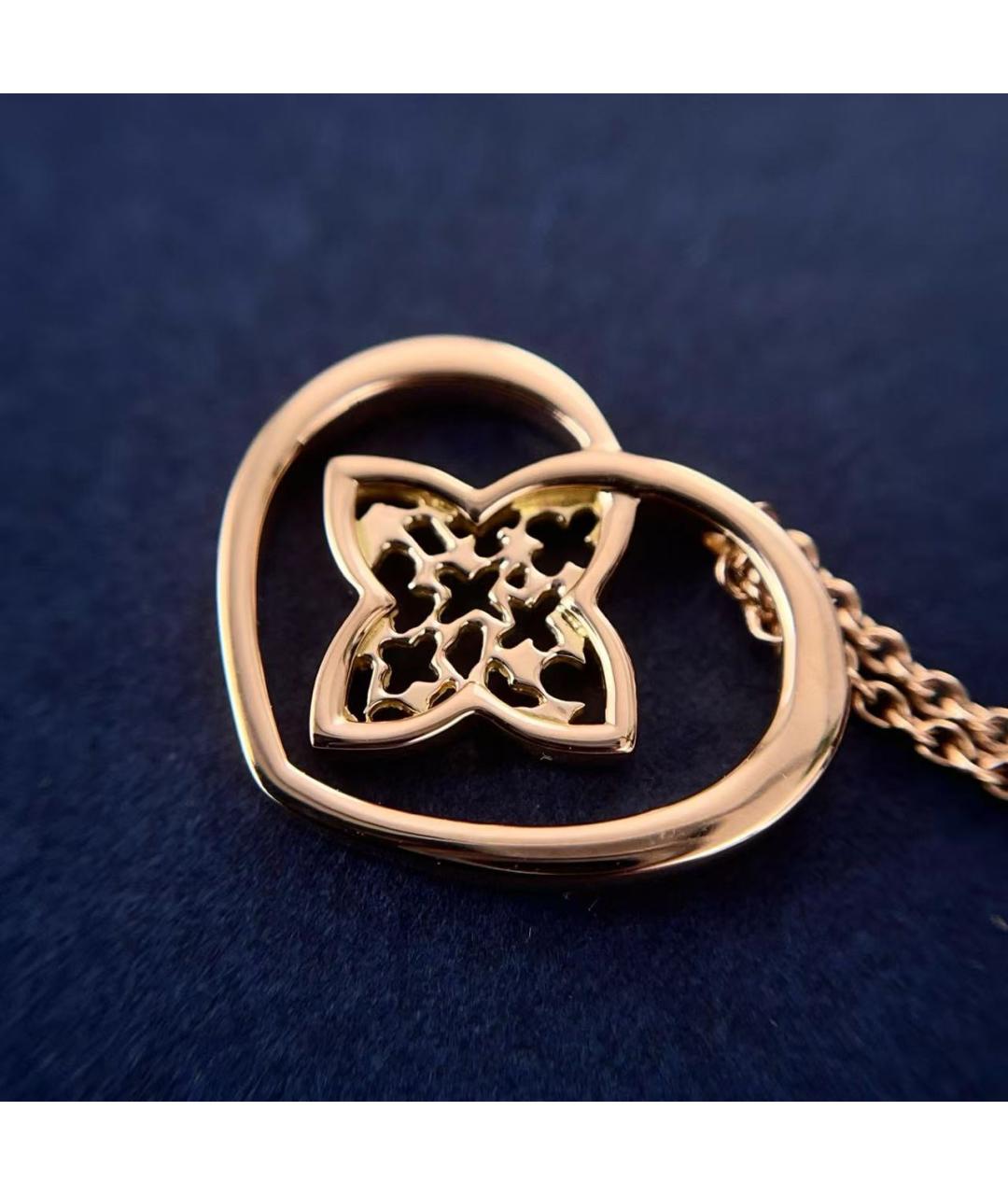 LOUIS VUITTON Золотое колье из розового золота, фото 8