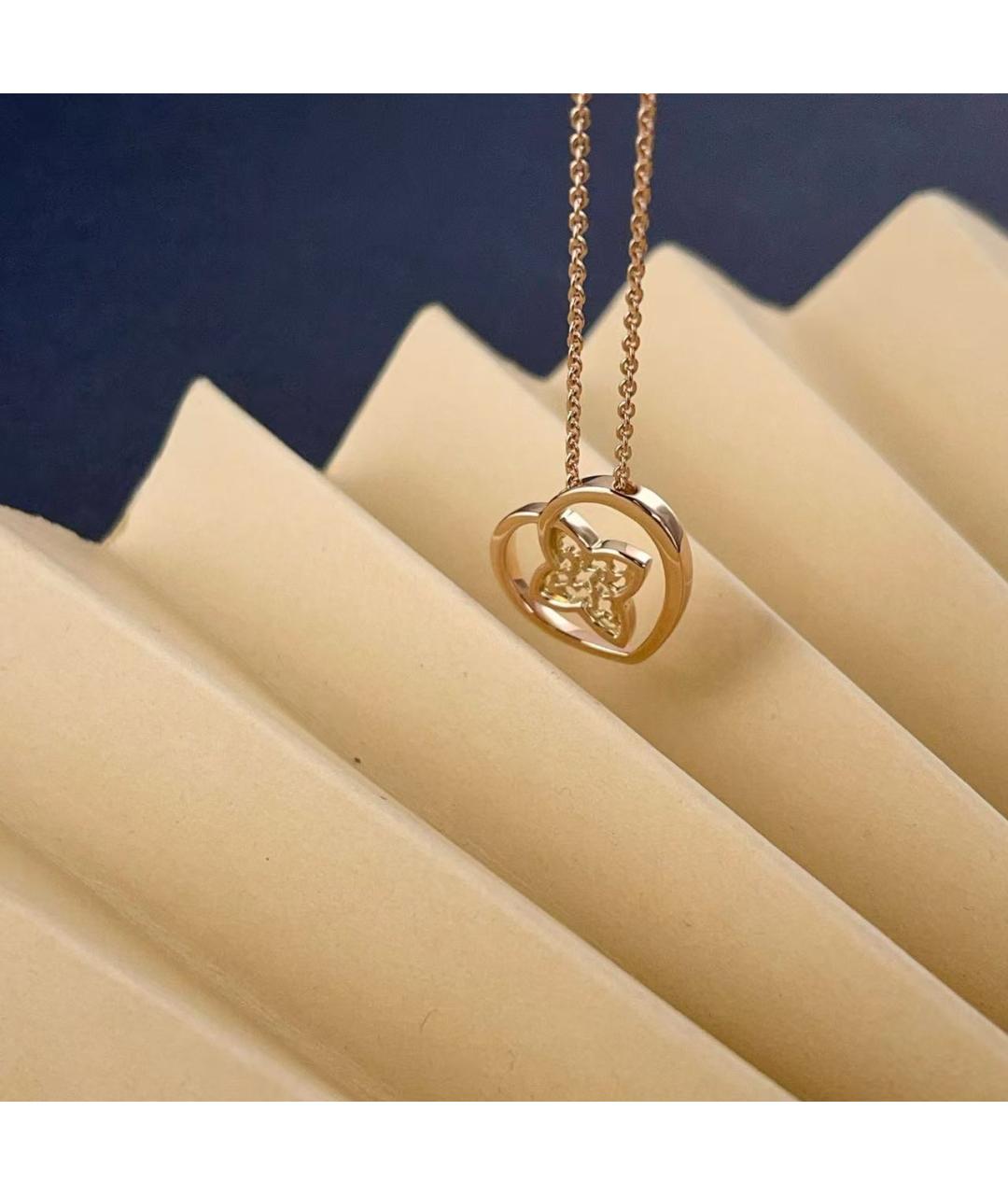 LOUIS VUITTON Золотое колье из розового золота, фото 6