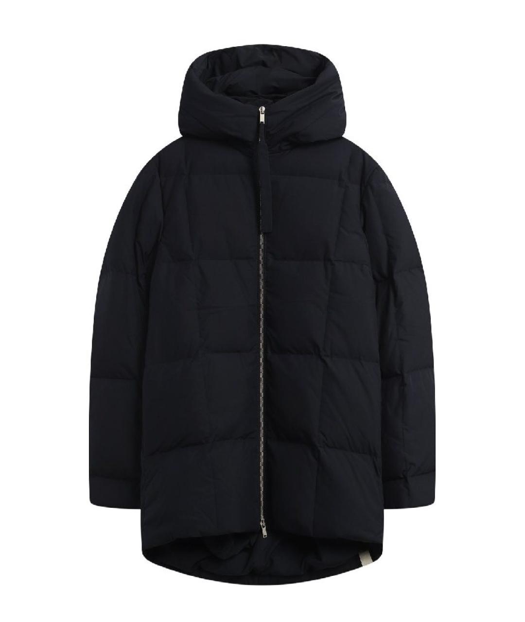 JIL SANDER Темно-синий пуховик, фото 1