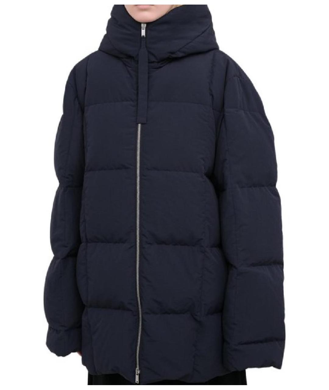 JIL SANDER Темно-синий пуховик, фото 3