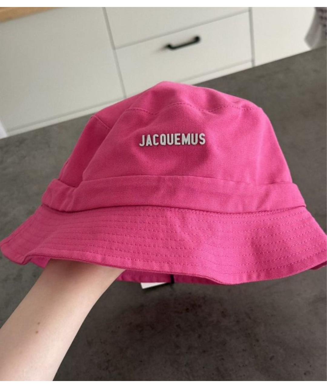 JACQUEMUS Фуксия хлопковая панама, фото 6