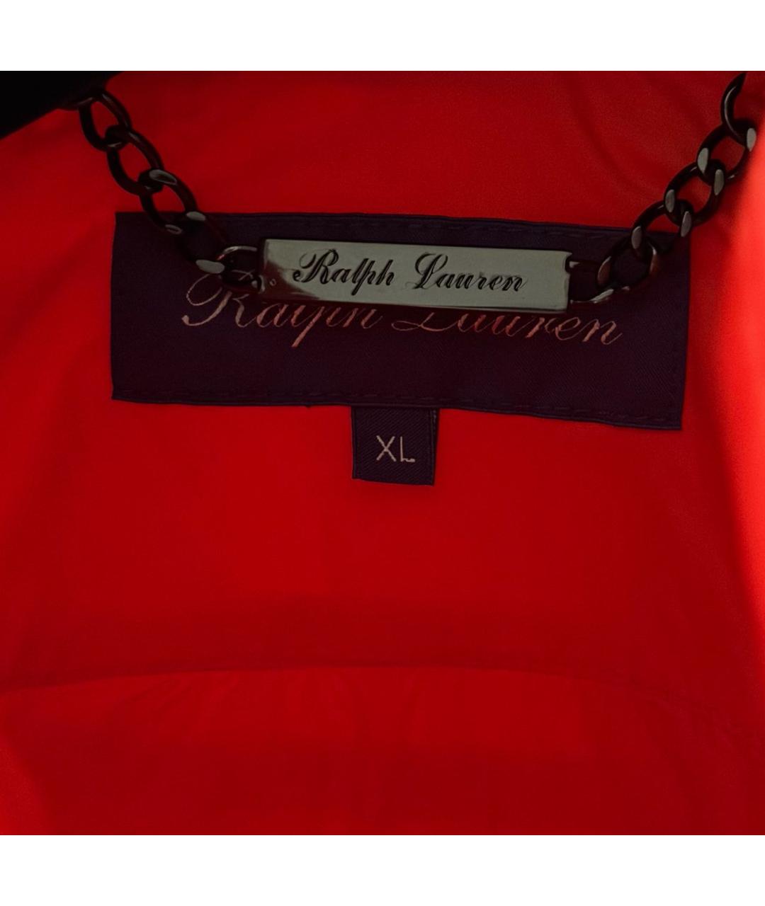 RALPH LAUREN Оранжевая полиэстеровая куртка, фото 2