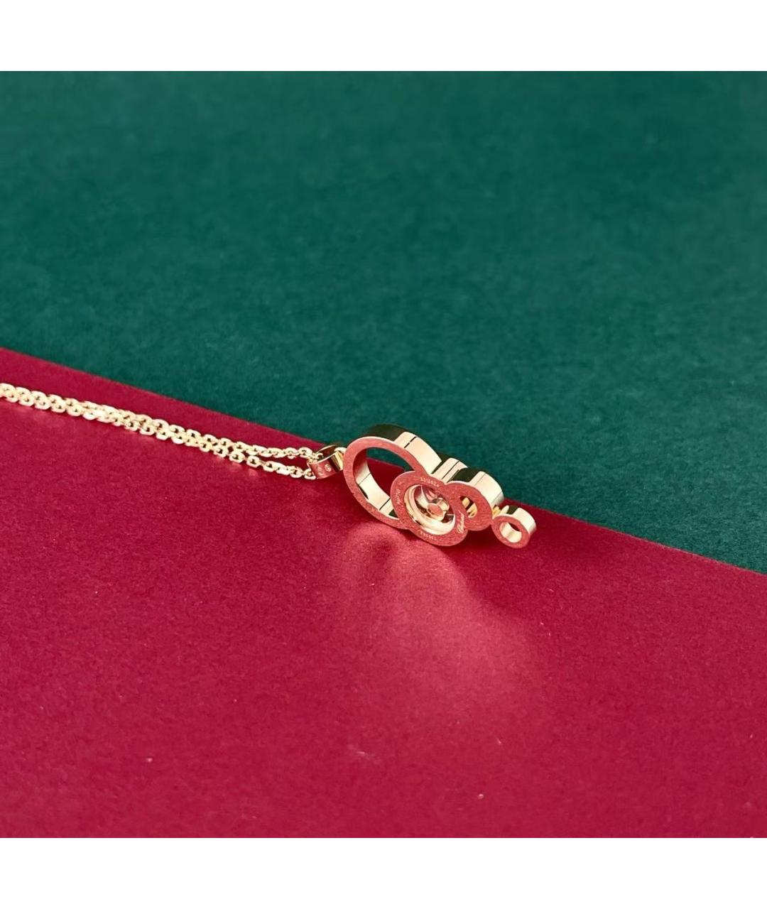 CHOPARD Золотое колье из розового золота, фото 5