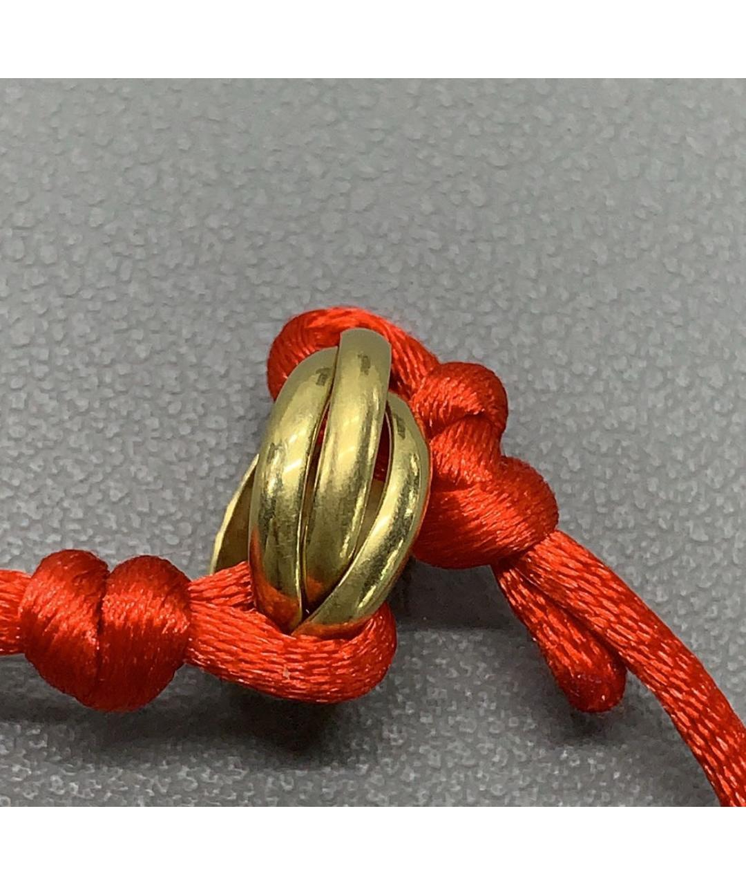 CARTIER Красный браслет из желтого золота, фото 4