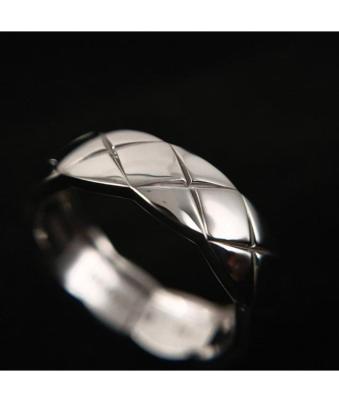 CHANEL Серебряное кольцо из белого золота, фото 6