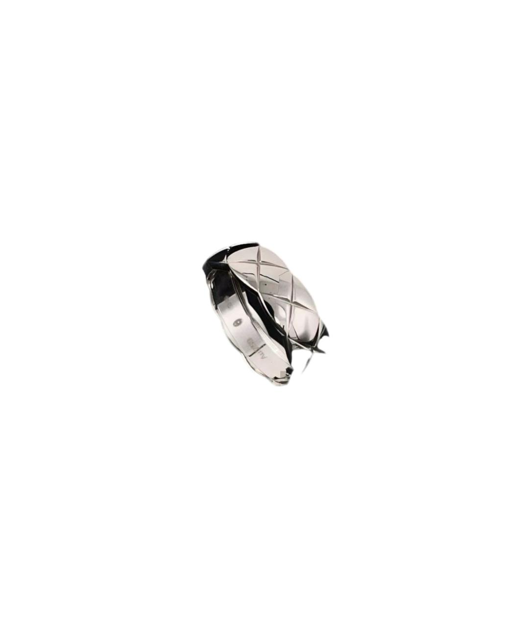 CHANEL Серебряное кольцо из белого золота, фото 1