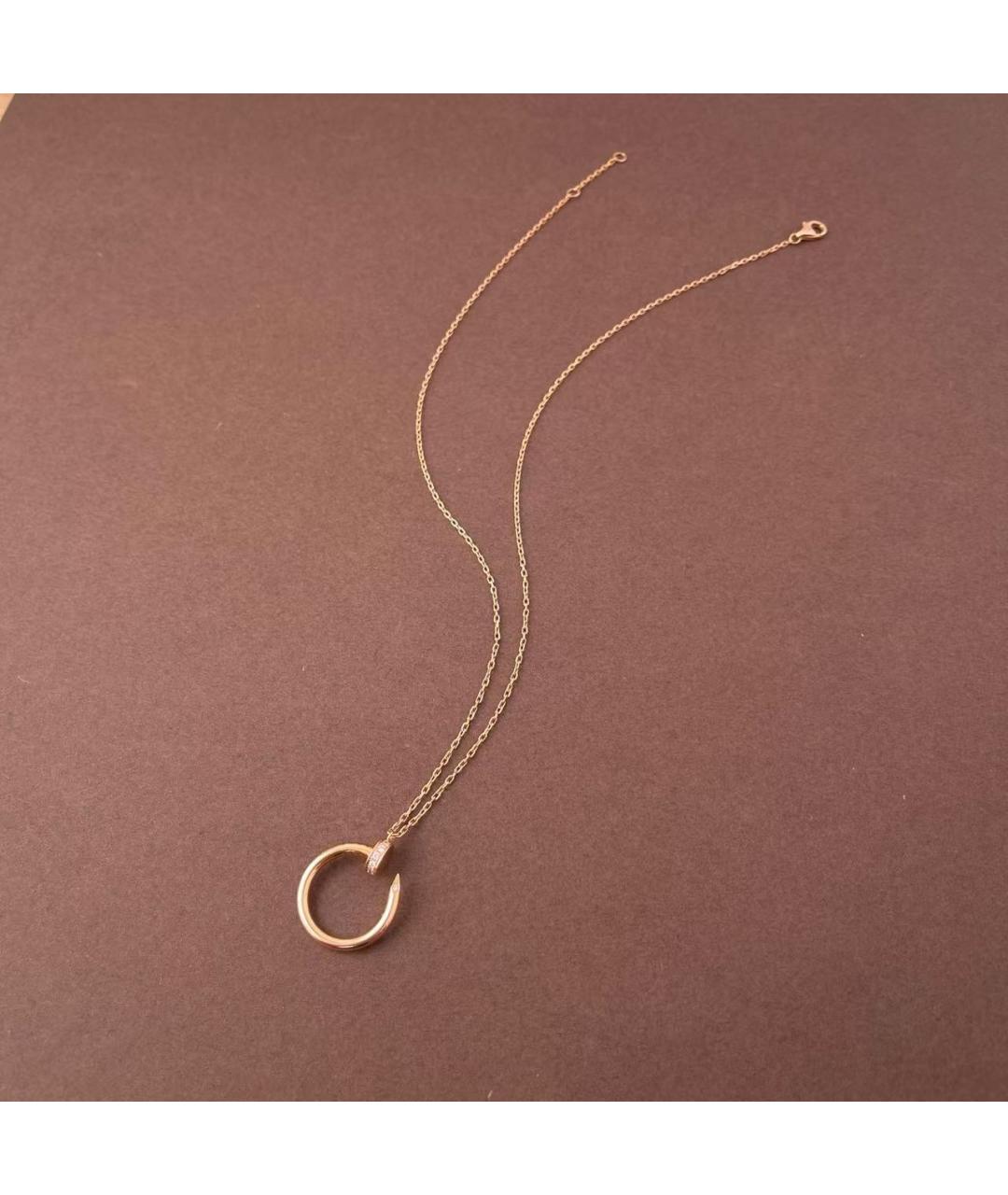 CARTIER Золотая подвеска из розового золота, фото 4