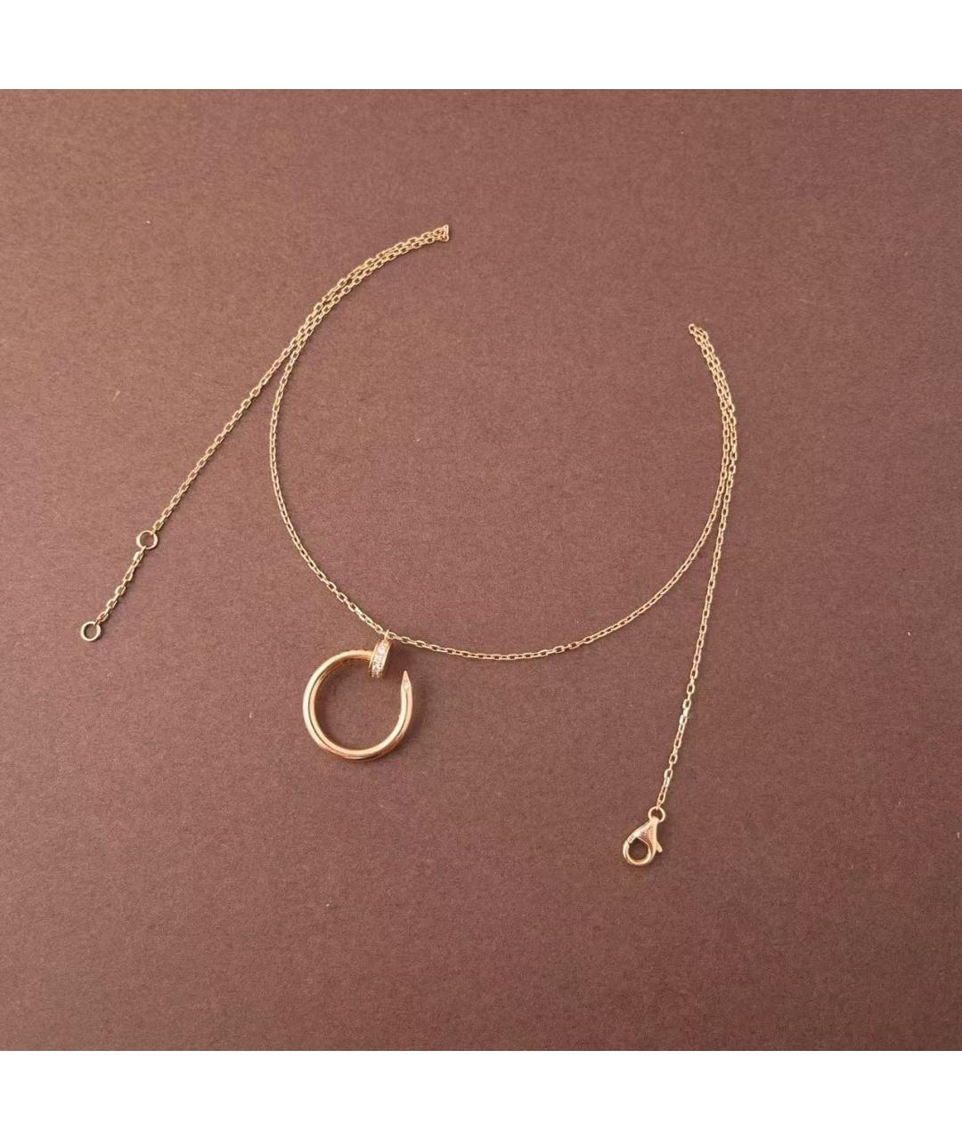 CARTIER Золотая подвеска из розового золота, фото 3