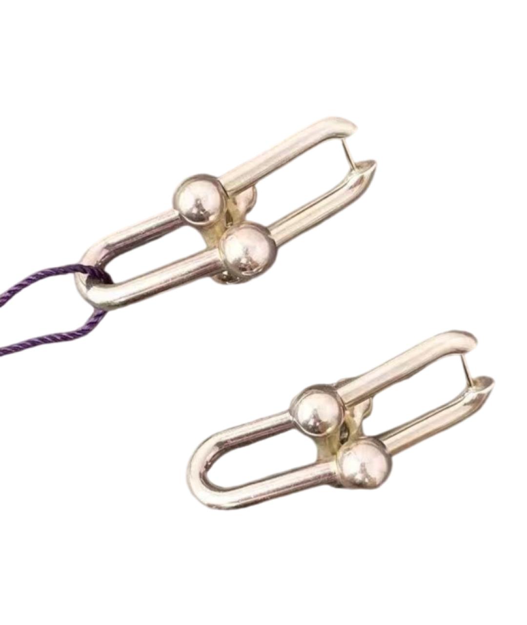 TIFFANY&CO Серебряные серебряные серьги, фото 2