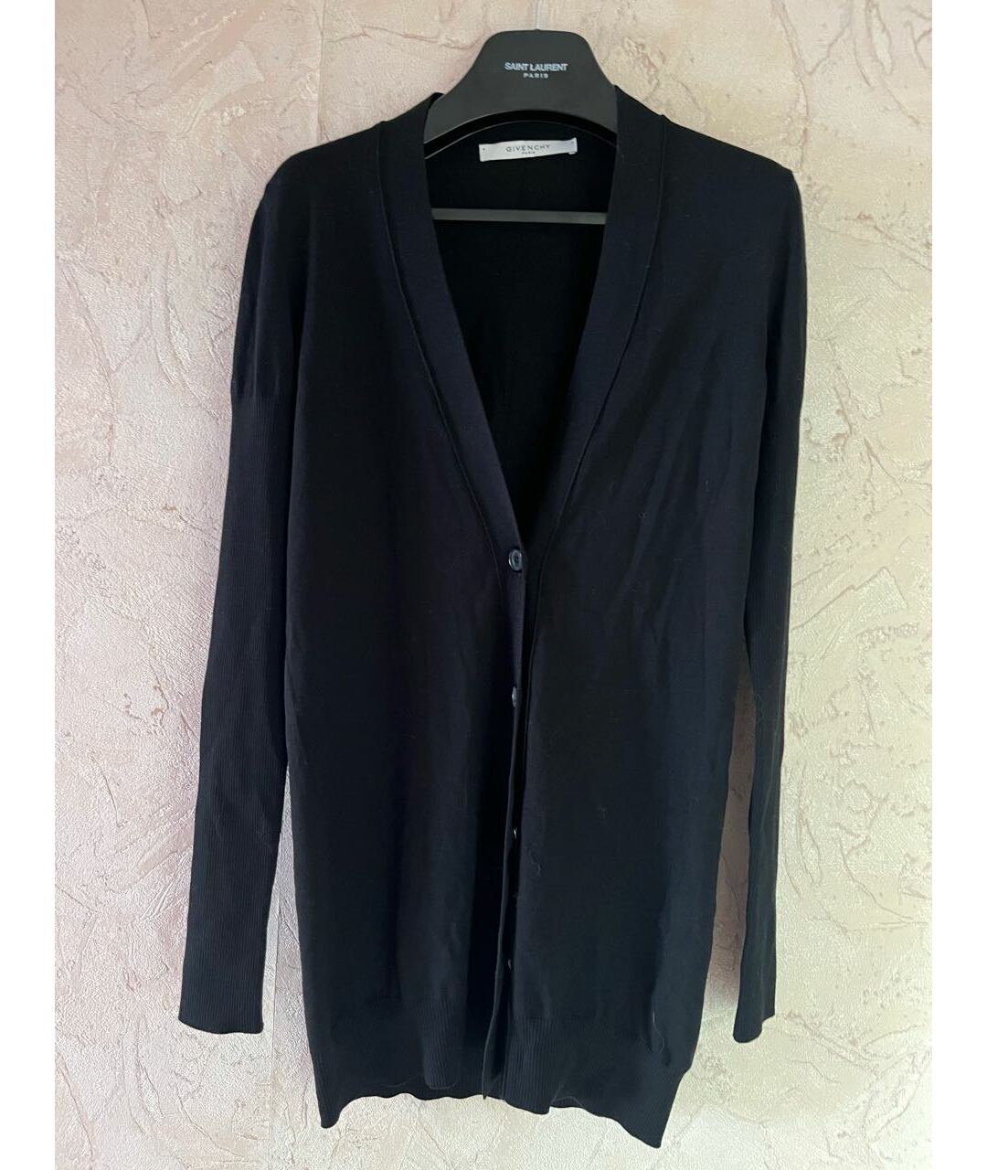 GIVENCHY Черный шерстяной кардиган, фото 7