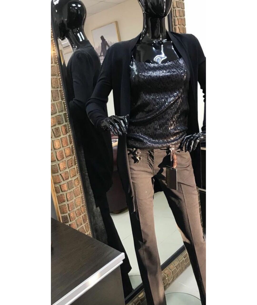 GIVENCHY Черный шерстяной кардиган, фото 5