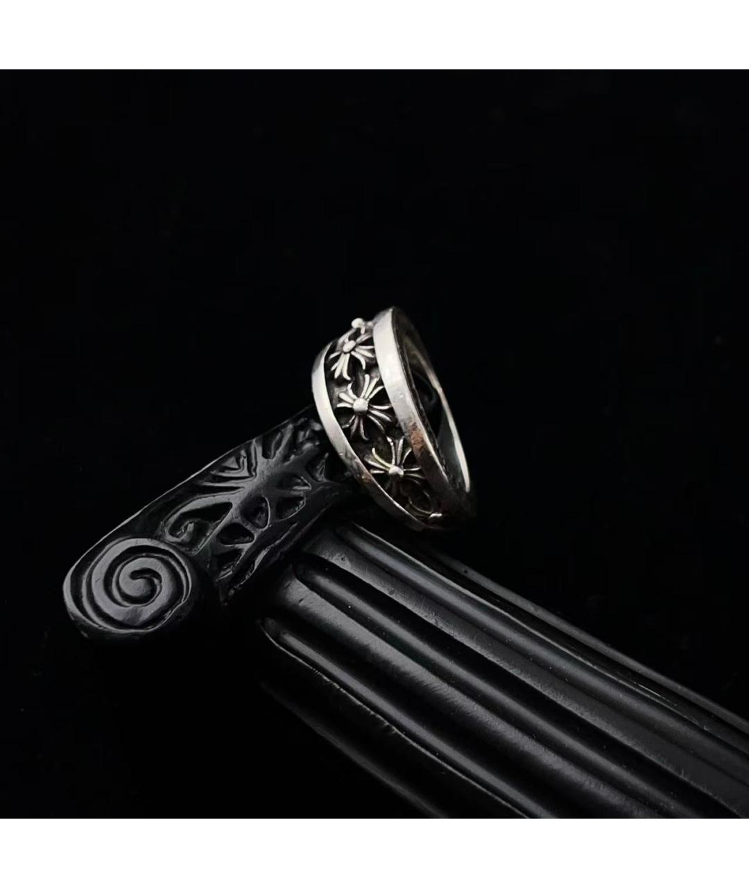 CHROME HEARTS Серебряное серебряное кольцо, фото 3