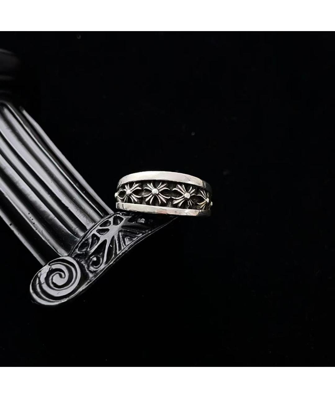 CHROME HEARTS Серебряное серебряное кольцо, фото 2
